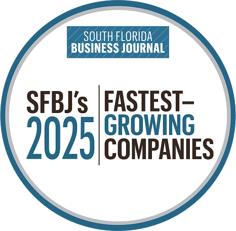 South Florida Business Journal 2025 Fastest-Growing Companies award won by IFB Bank.